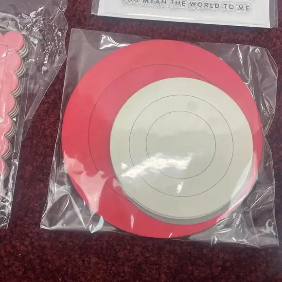 Lot 3 Kingston Crafts Stamps Dies Kits Chipboard Frames Love Paper Dolls Spring - Picture 8 of 9